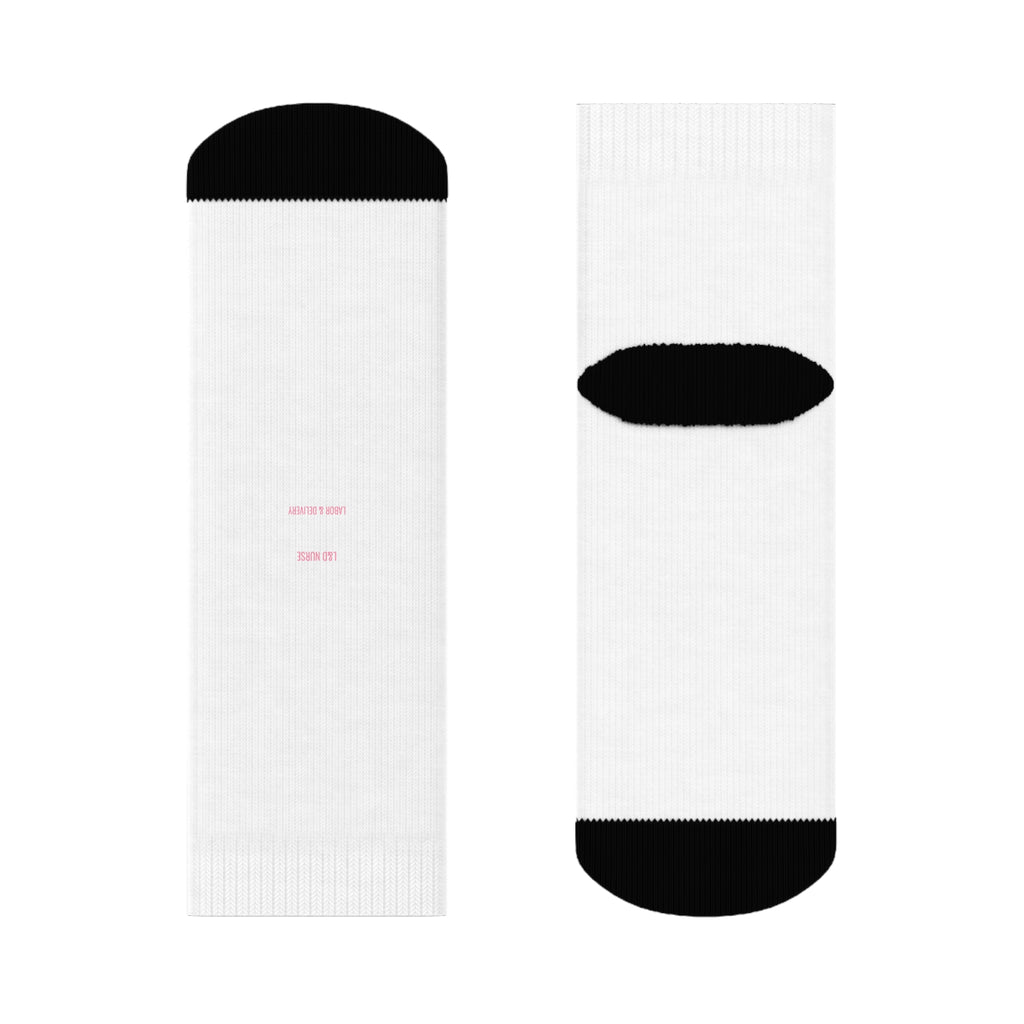 L&D Nurse Crew Socks — Built for the Pushing Stage