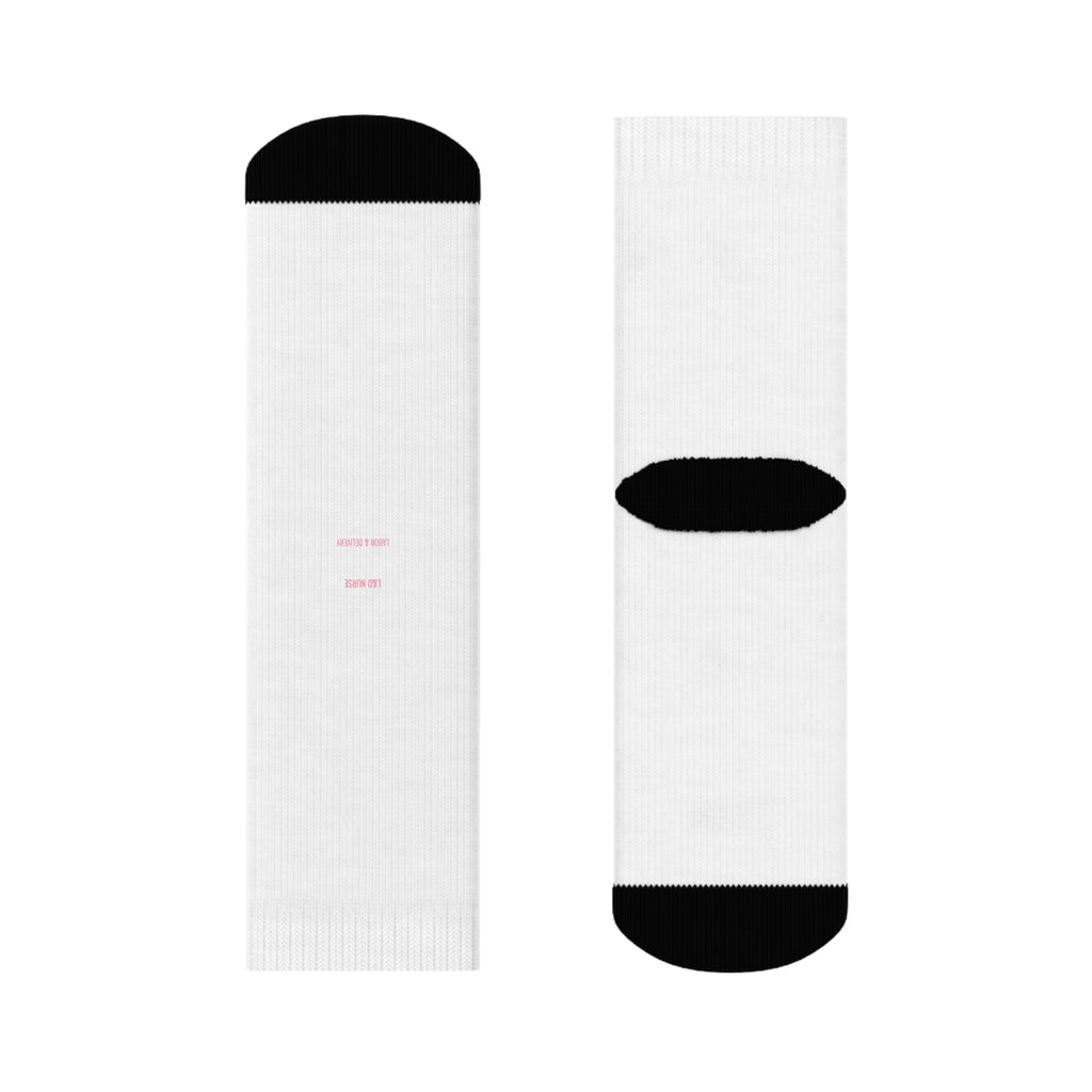 L&D Nurse Crew Socks — Built for the Pushing Stage