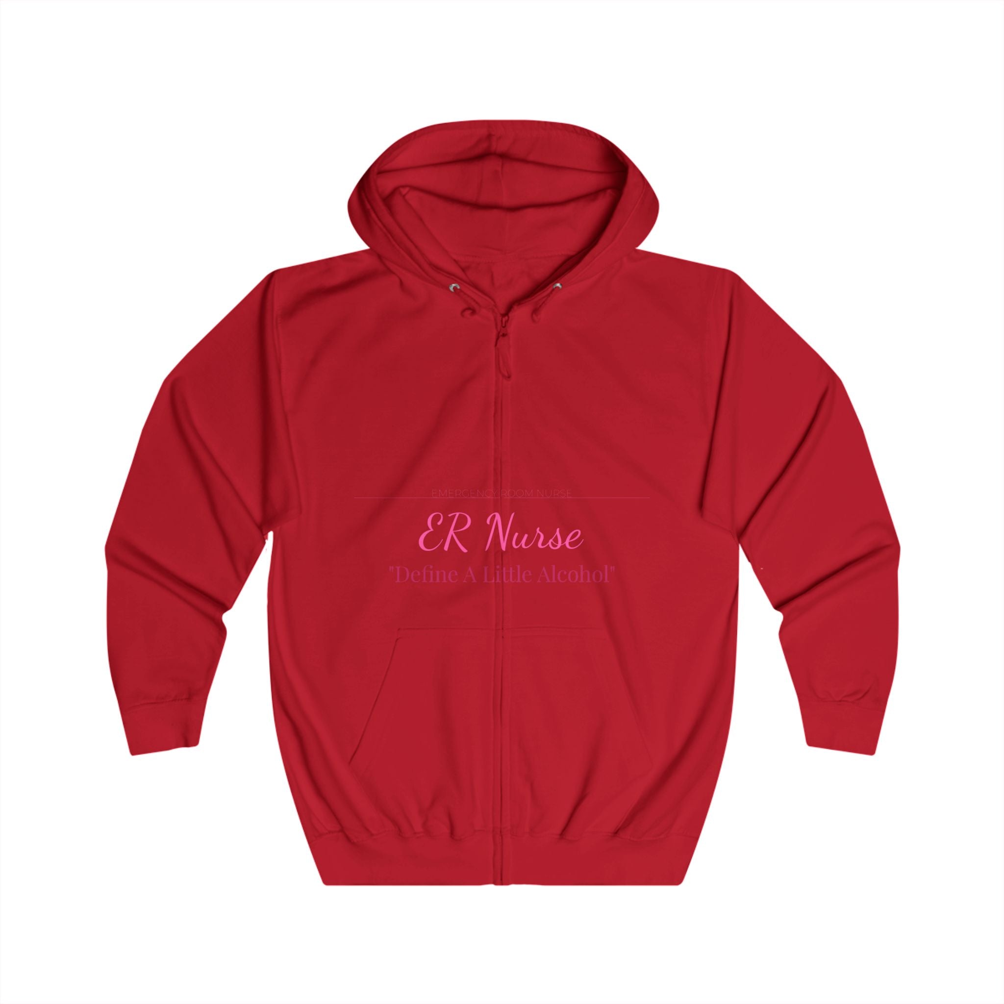 ER Nurse Hoodie — Define A Little Alcohol