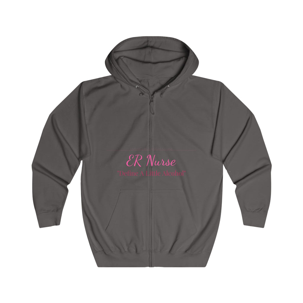 ER Nurse Hoodie — Define A Little Alcohol