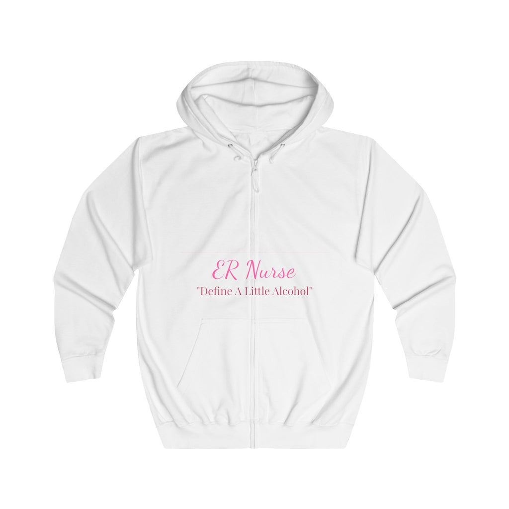ER Nurse Hoodie — Define A Little Alcohol
