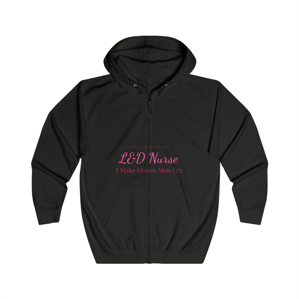 L&D Nurse Hoodie — I Make Grown Men Cry