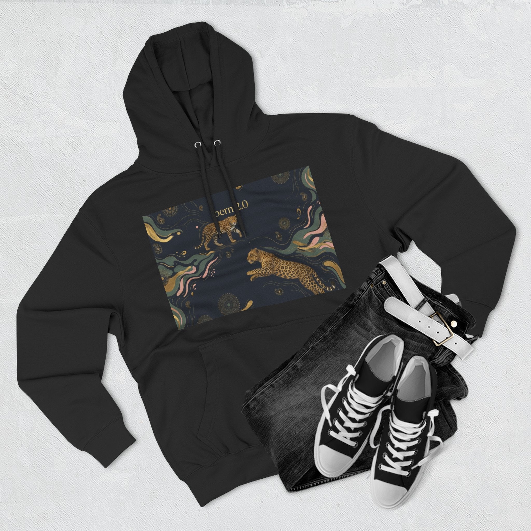 bern 2.0 — Premium Fleece Hoodie (Lane Seven LS14001)