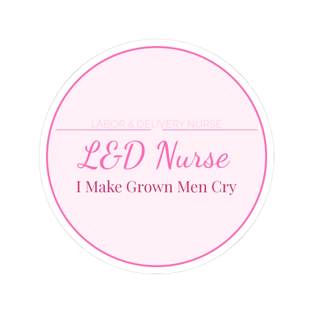 L&D Nurse Kiss-Cut Sticker